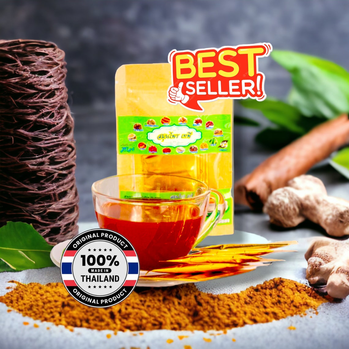 tapee-tepee-tea-blend-natural-organic-thai-herbal-tea-tephi-etsy