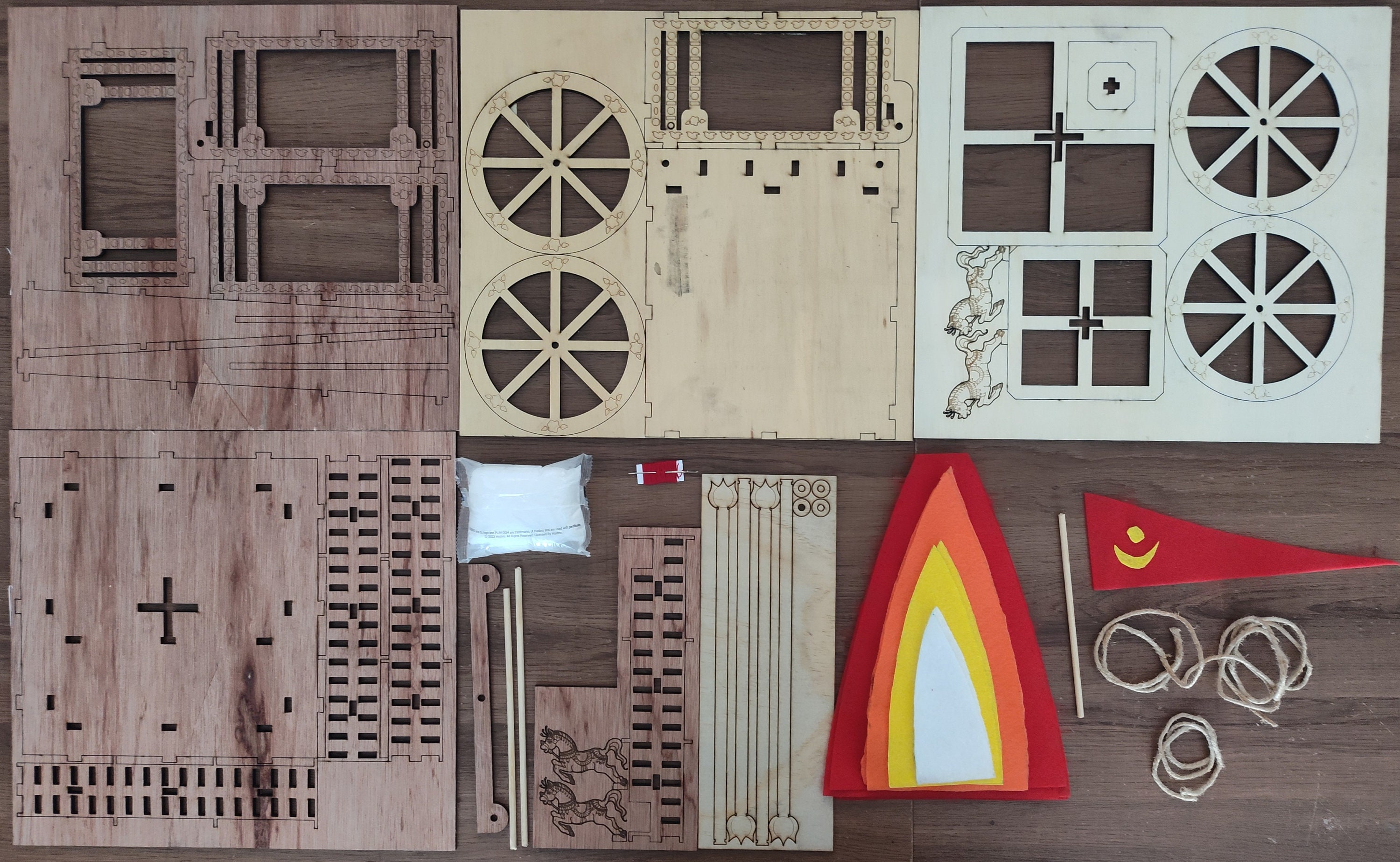 DIY Ratha Yatra Cart Kit/ Children's Jagannath Ratha Yatra Cart ...