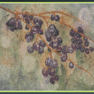 Very Berry Cross Stitch Pattern CHART ONLY