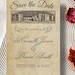 Book Themed Wedding Save the Date, Editable Save the Date, Downloadable ...
