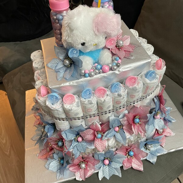 Unisex Diaper Cake Etsy
