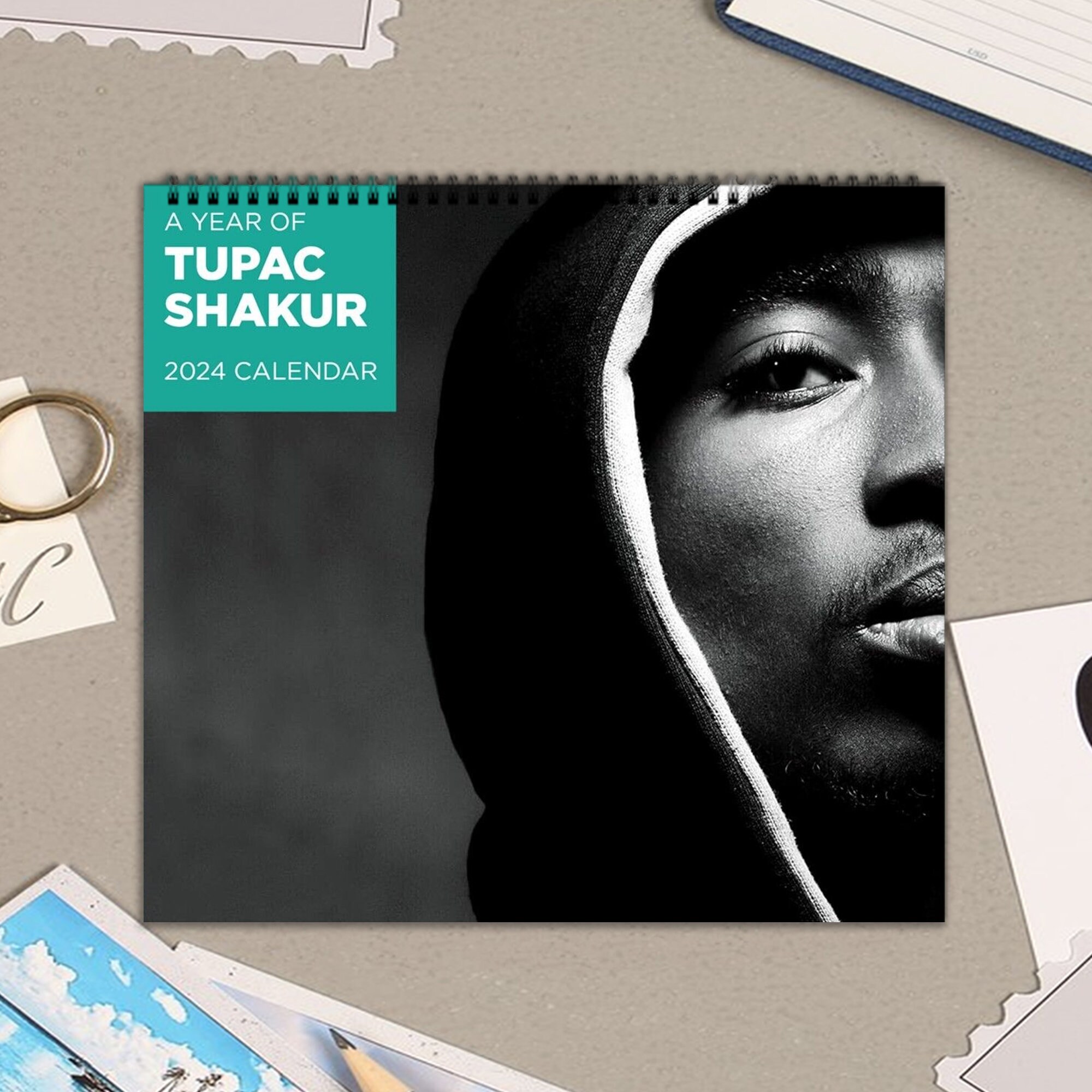 Tupac Shakur Calendar 2024, Tupac Shakur 2024 Wall Calendar sold by