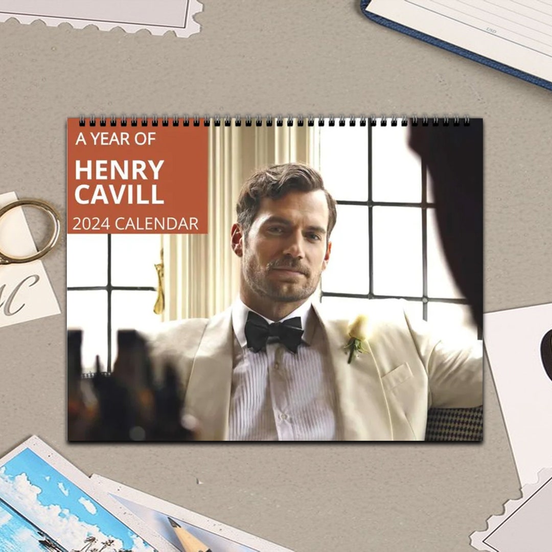 Henry Cavill Wall Calendar 2025, 2025 Henry Cavill Wall Calendar, Henry