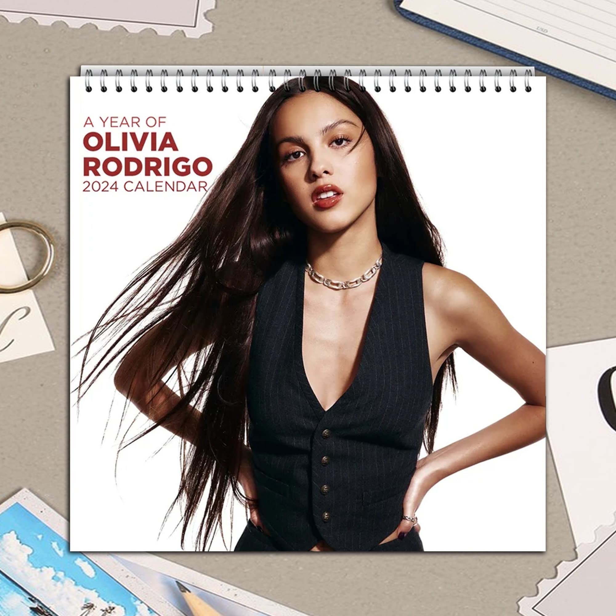 Olivia 2024 Wall Calendar, Rodrigo Calendar 2024 sold by Awadhi
