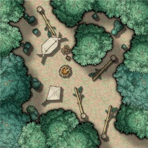 Coleção JPEG Battle Map Woodland
