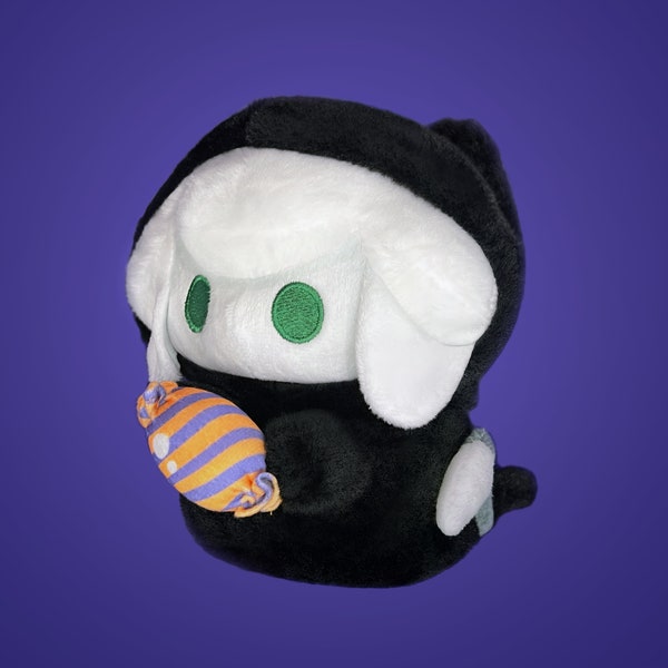 Death's Woolie Apprentice - Peluche de soutien émotionnel