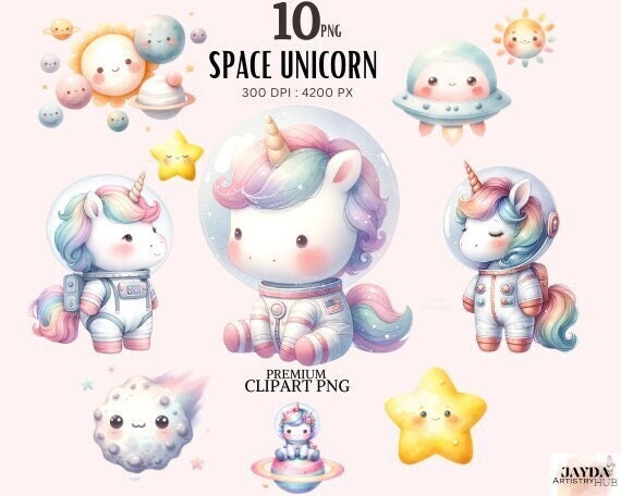Space Unicorn Tshirt - Flying Astronaut Stars And Rainbow Space Unicorn Tshirt - Flying Astronaut Stars And Rainbow