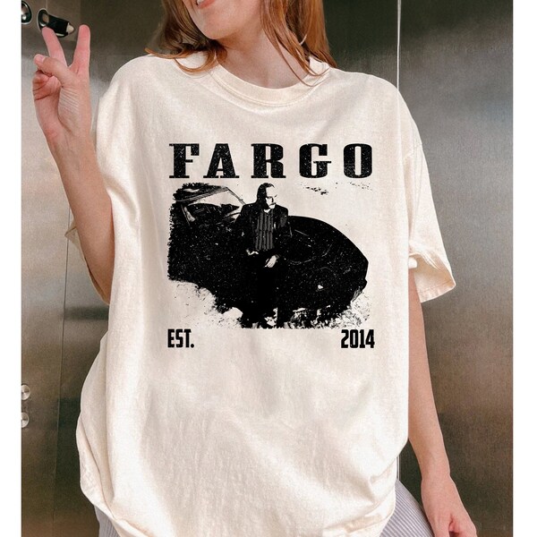 Fargo Shirt, Fargo T-Shirt, Fargo T-Shirt, TV-Serie T-Shirt, Film T-Shirt, Vintage Shirt, Midcentury Shirt, Retro Shirt, minimalistisches Shirt