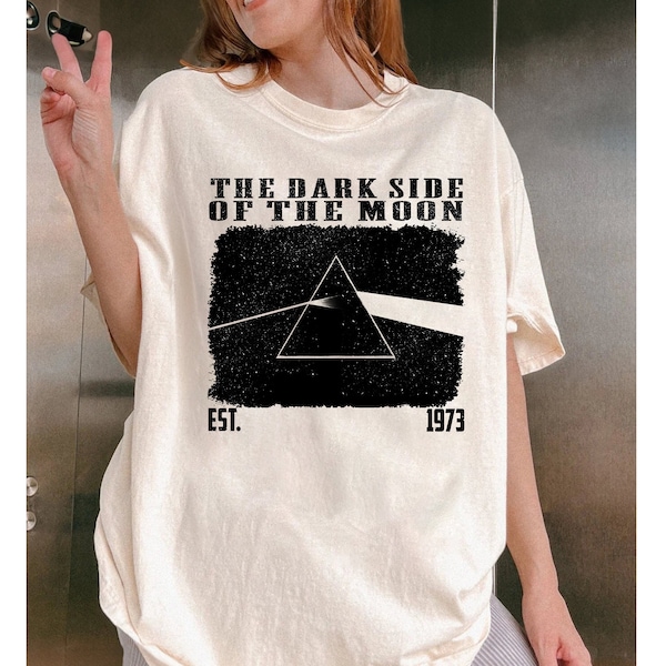 Pink Floyd, The Dark Side Of The Moon Shirt, Pink Floyd Fan, Pink Floyd Sweatshirt, Vintage Shirt, Album Shirt, Music Shirt, Gifts For Fan