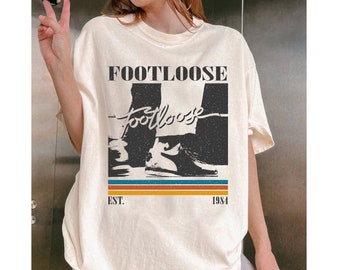 Footloose Shirt, Footloose T Shirt, Footloose Tee, Retro Shirt, Movie T-Shirt, Vintage Shirt, Midcentury Shirt, Gift For Him, Movie Tee