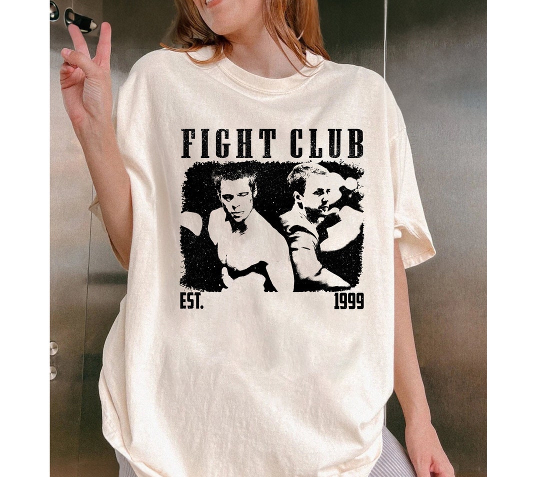 Fight Club Movie Tshirt, Retro Movie Graphic Tee, Gift for