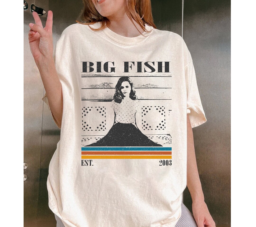 Big Fish Hoodie Big Fish Shirt Big Fish Tee Big Fish Etsy