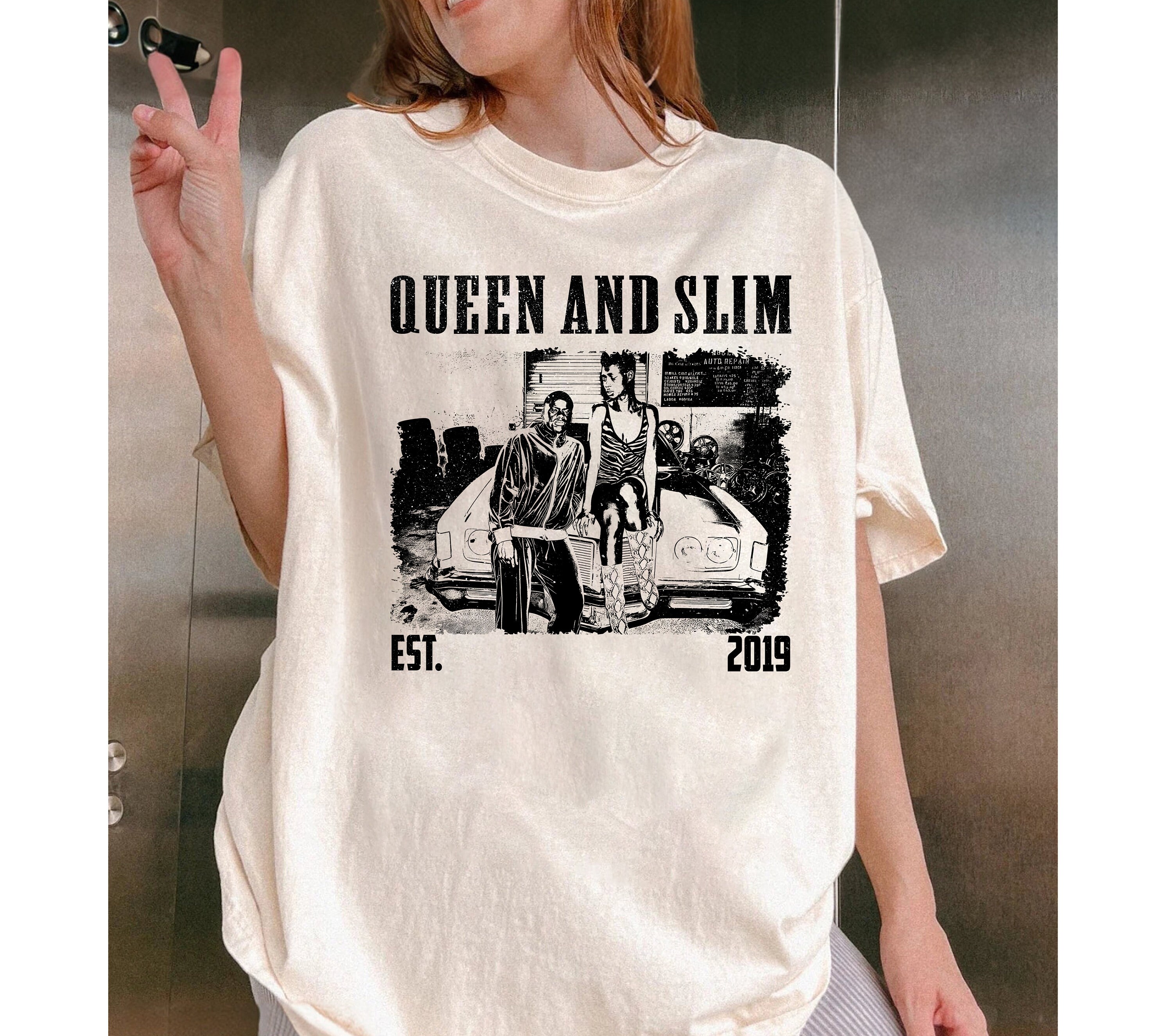 Queen and slim hoodie sale