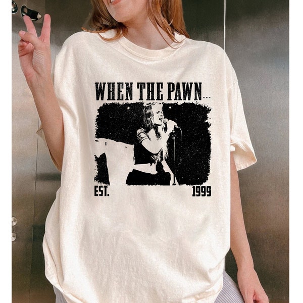 When the Pawn - Fiona Apple Shirt, When the Pawn T Shirt, Music Shirt, Album Cover Shirt, Vintage Shirt, Retro T Shirt, Midcentury Shirt