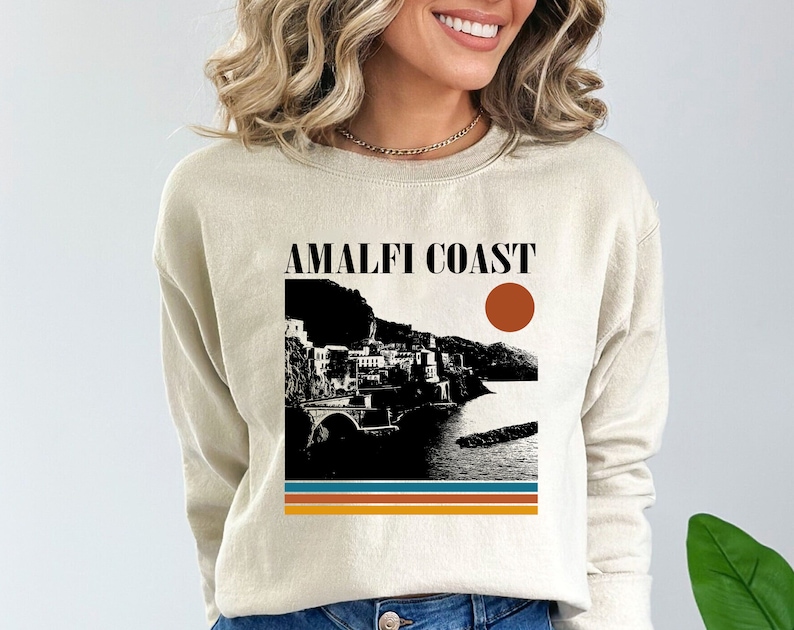 Amalfi Coast T-shirt, Amalfi Coast Shirt, Amalfi Coast Travel, Amalfi ...