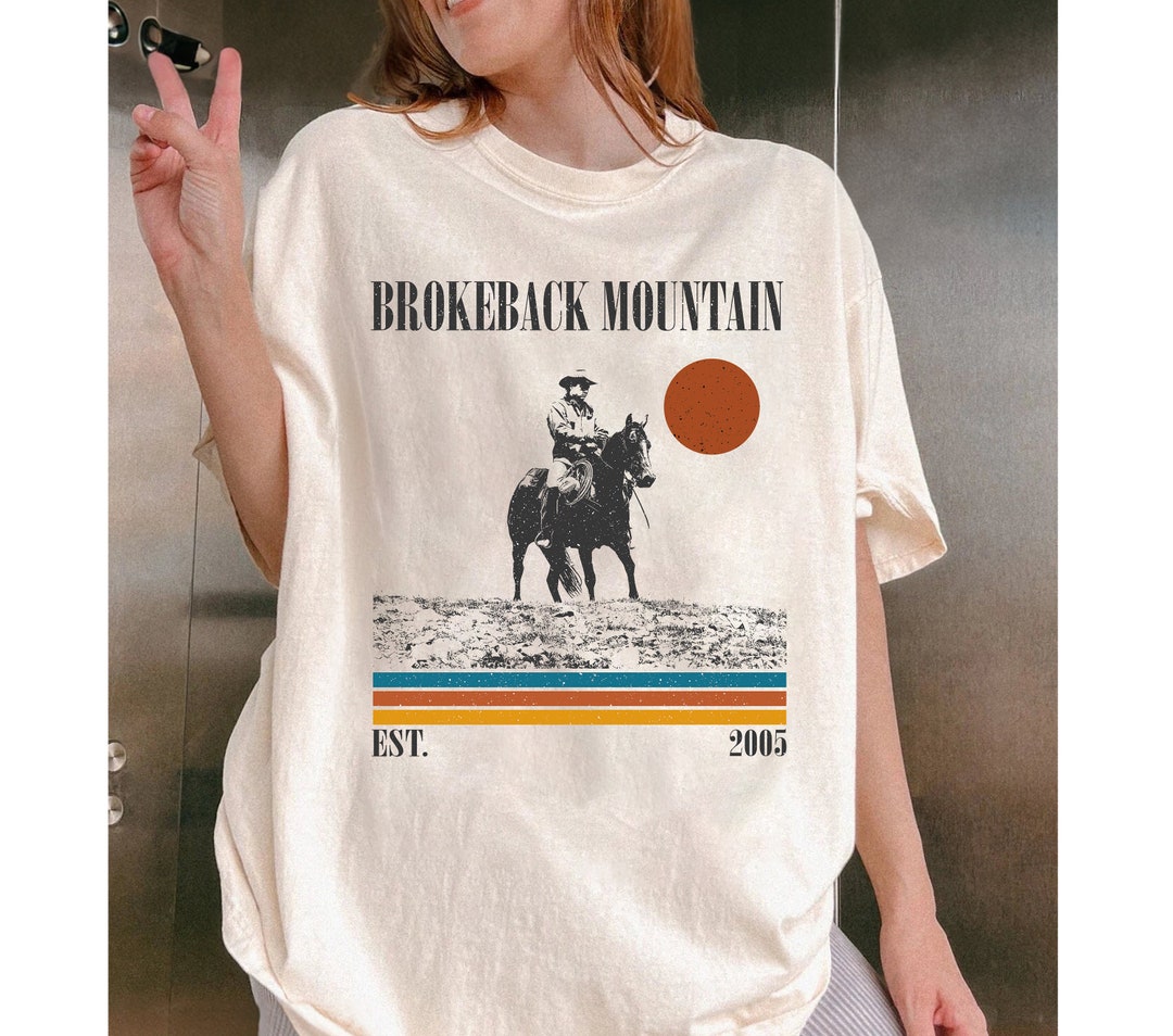 Retro Brokeback Mountain Tshirt, Brokeback Mountain Movie Shirt