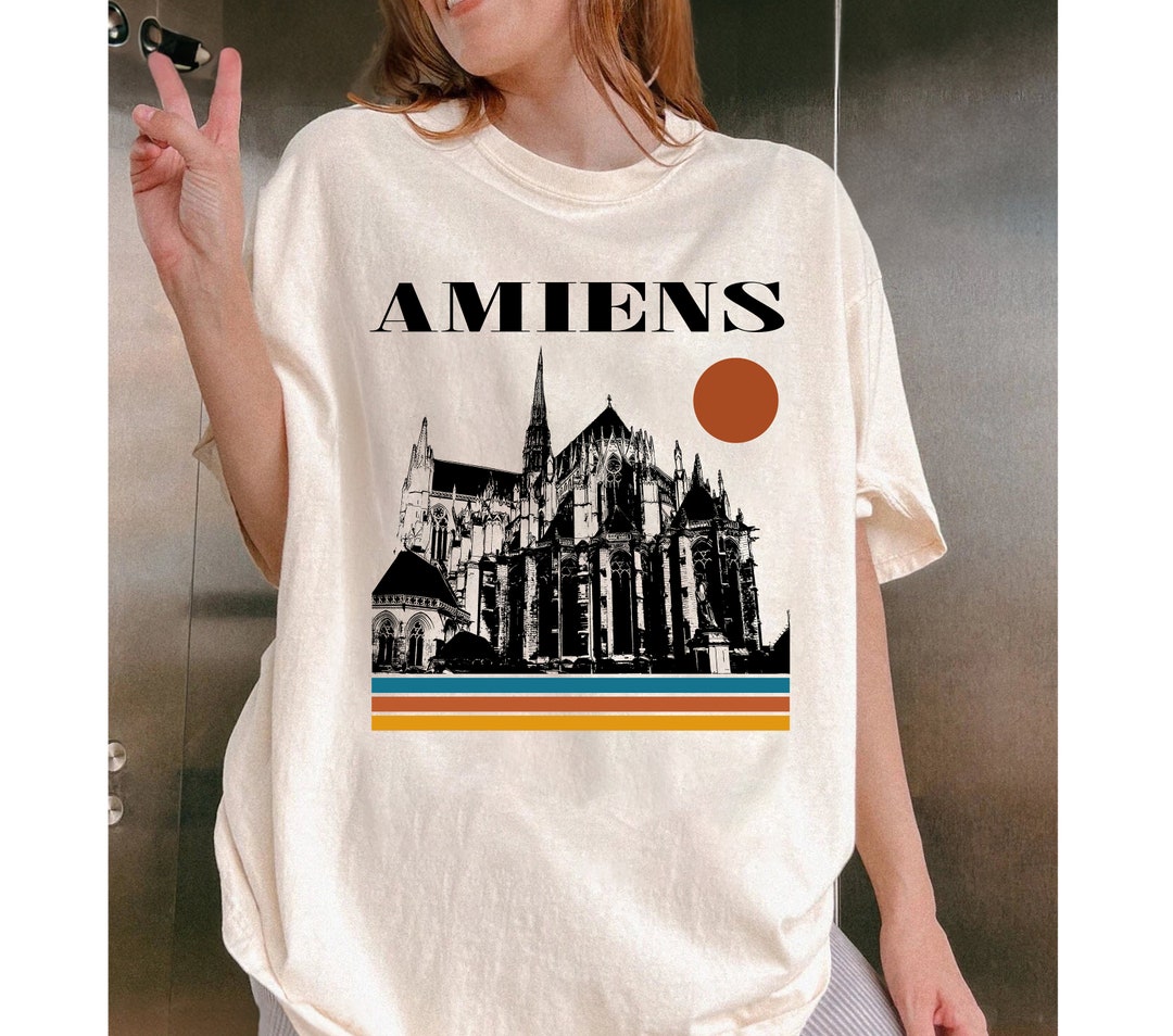 Maillot Cycliste Vintage ASPTT AMIENS Années 70 - Taille L, Acrylique Rouge