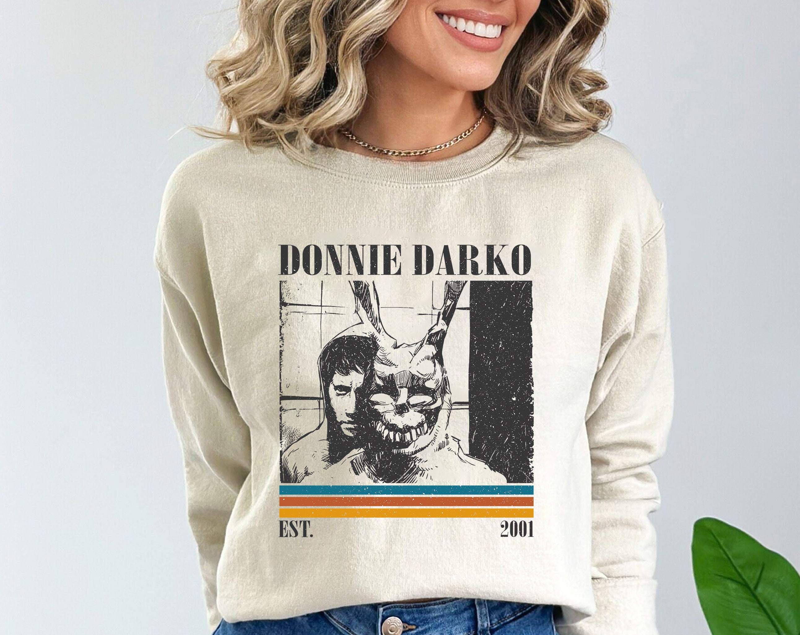 T-shirt Donnie Darko – Graphique, Coton, Neuf Avec étiquettes – Unisexe, Style Cinéphile