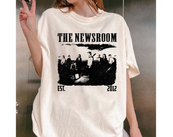 The Newsroom Shirt, The Newsroom T Shirt, The Newsroom Tee, TV Series T Shirt, Movie Shirt, Vintage Shirt, Retro TShirt, Midcentury Shirt,