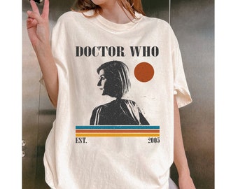 Doctor Who Shirt, Doctor Who T Shirt, TV Series T-Shirt, Movie TShirt, Vintage Shirt, Midcentury Shirt, Gift For Him, Movie Tee, Retro Shirt