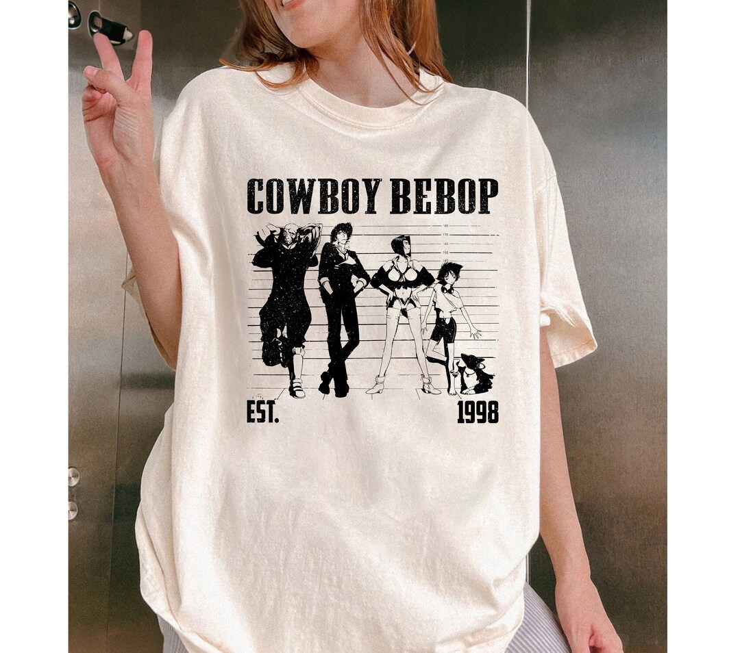 Cowboy Bebop Movie Cowboy Bebop T-shirt Cowboy Bebop Tee - Etsy