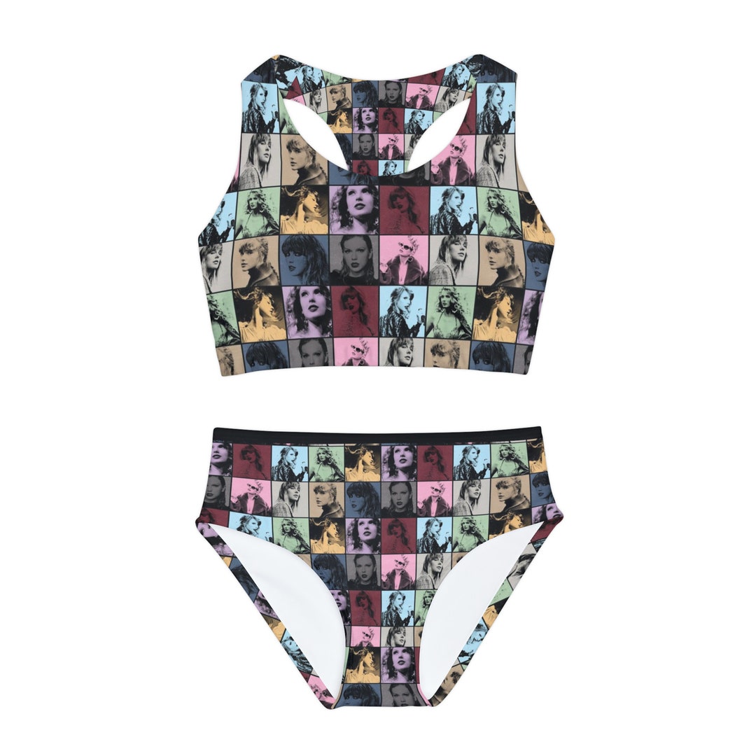 Taylor Swift Girls Two Piece Swimsuit, Taylor Swift, Girls Swimsuit, ERAs Tour, Apparel