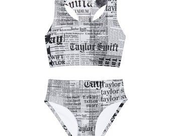 Taylor Swift Reputation Girls Two Piece Swimsuit