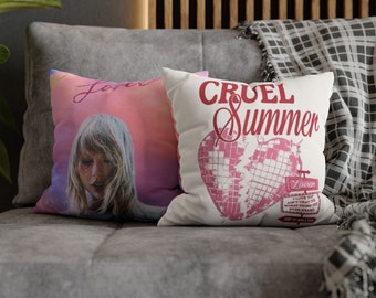 Taylor Swift Lover Square POLYESTER Kissenbezug – Taylor Swift, Lover, Kissenbezug