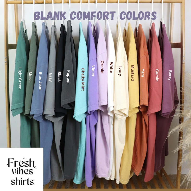 Comfort Colors Shirts, Blank Comfort Colors Shirt, Comfort Colors