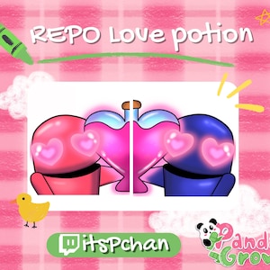 REPO Love potion emote for discord & Twitch