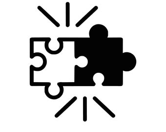 Puzzle Pieces Instant Download SVG, PNG, EPS Digital Download