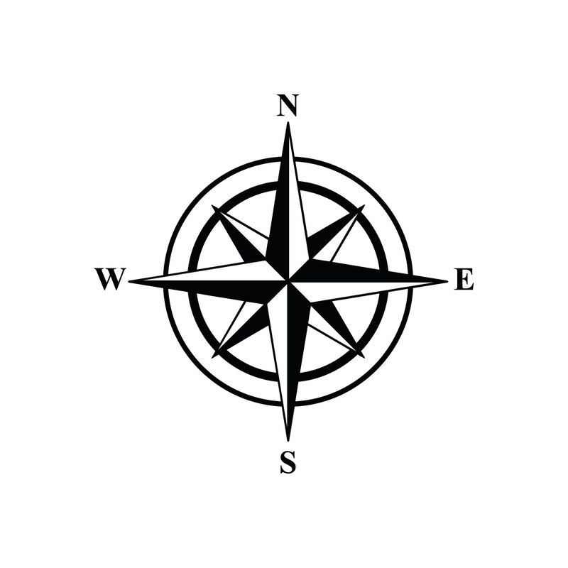 Engraved Compass - Etsy