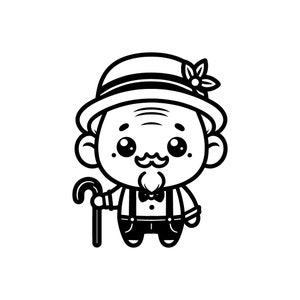 おじいちゃん SVG、Cricut 用最高のおじいちゃん SVG ファイル、シルエット、父の日、おじいちゃん SVG カット ファイル、ベクター クリップアート - インスタント デジタル ダウンロード