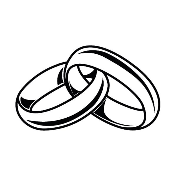 Plotterdatei hochzeit ringe - Etsy.de
