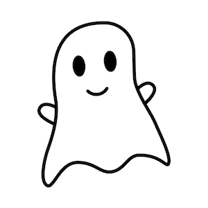 Geist svg, Geist Clipart, süßes Gespenst svg, Boo svg, SVG-Dateien für Cricut - Jpeg/Png/Ai/Pdf