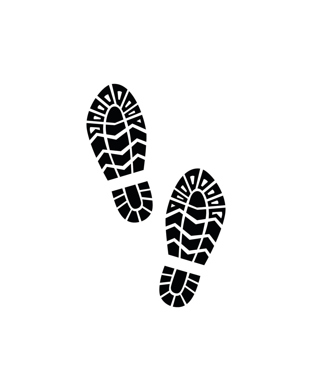 Hiking Boot Prints SVG, PNG, EPS, Dxf, Jpg Instant Digital Download - Etsy
