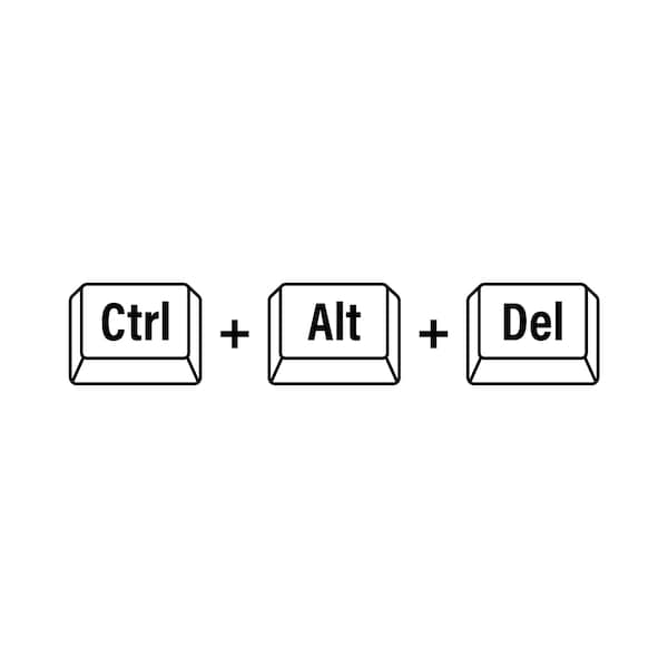 Strg Alt Entf SVG Datei | Strg Alt Entf Datei | Strg Alt Entf Datei | Strg Datei | Png DXF Jpg Eps Datei für Cricut