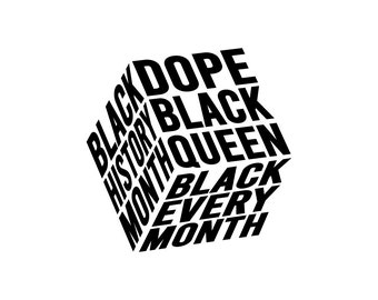 Black History Month Vibes SVG, Juneteenth, Cricut, Sublimation (Digital Download)
