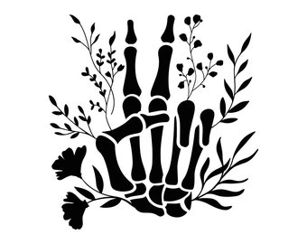 Skeleton Peace Zeichen, Skeleton Peace Hand, Skeleton Hand Sofortiger Download SVG, PNG, EPS, dxf, jpg digitaler Download