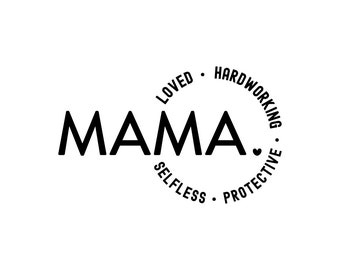 Pojkemamma SVG, mamma till pojkars skjortdesign (digital nedladdning)