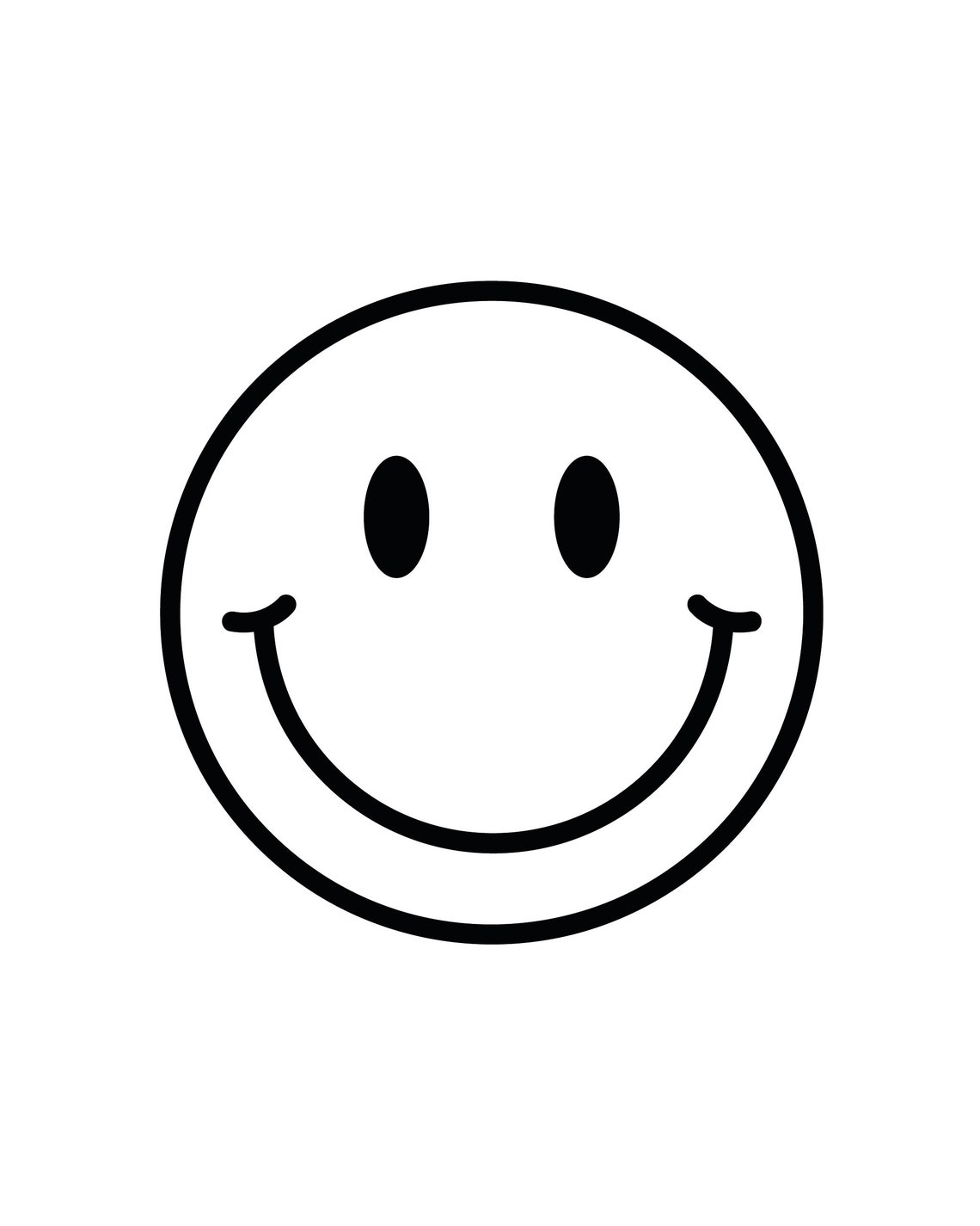 Smiley Face Digital Download SVG PNG JPG Dxf Ai Pdf - Etsy