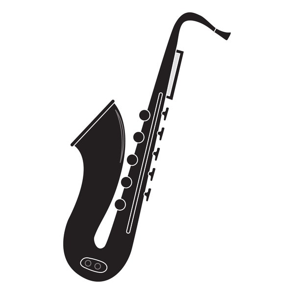 Saxophone Instant Download SVG, PNG, EPS, dxf, jpg digital download