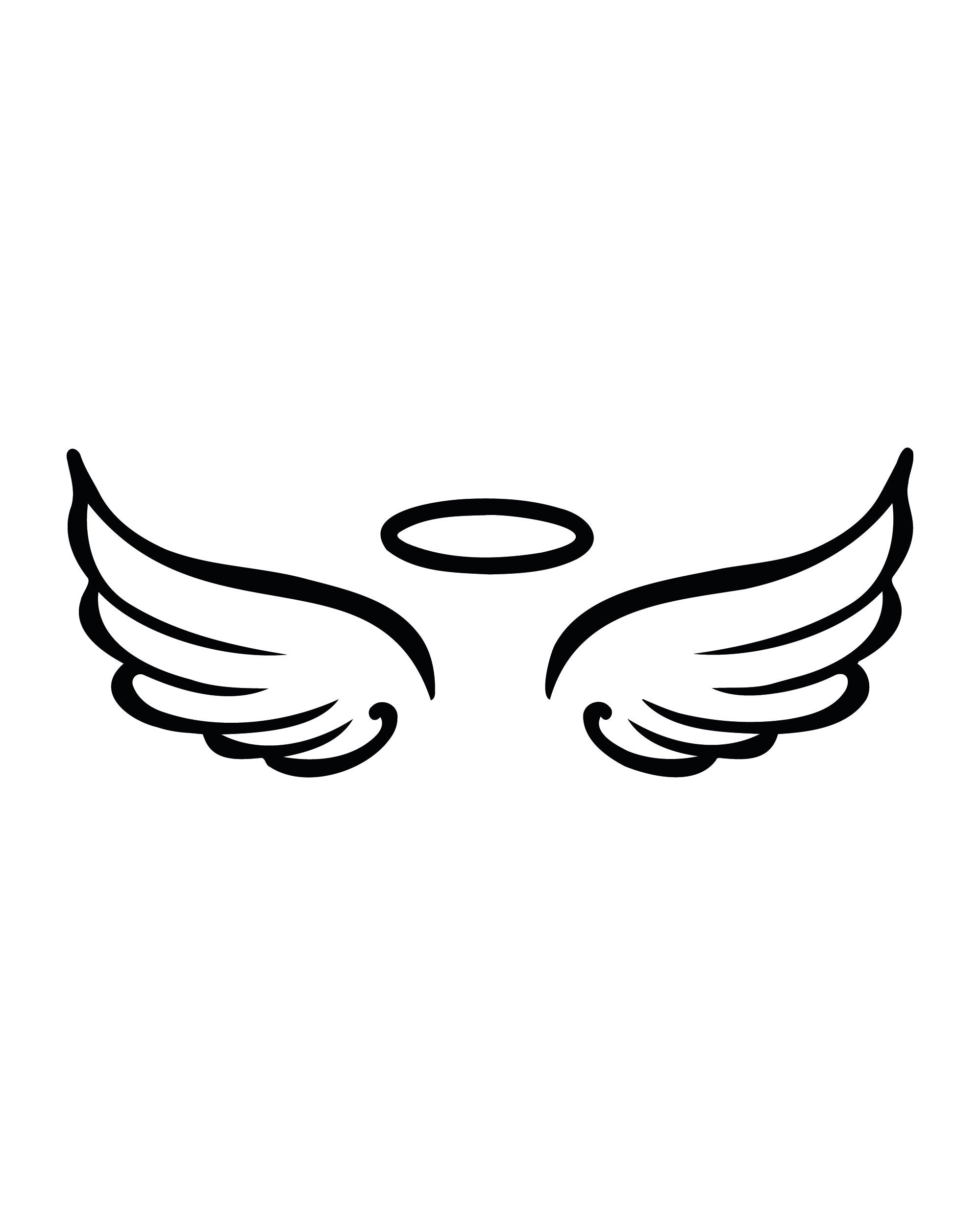 Angel Wings Svg, Spiritual Clipart, Instant Download Png Eps Dxf Jpg Cut Files