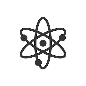 Atom SVG-Dateien | Atomic Cut Dateien | Wissenschaft Vektor-Dateien | Atome Vektor | Wissenschaft Clip Art | CnC-Dateien