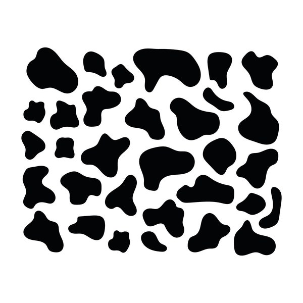 Cow print, Cow spots, Cow print pattern Instant Download SVG, PNG, EPS, dxf, jpg digital download