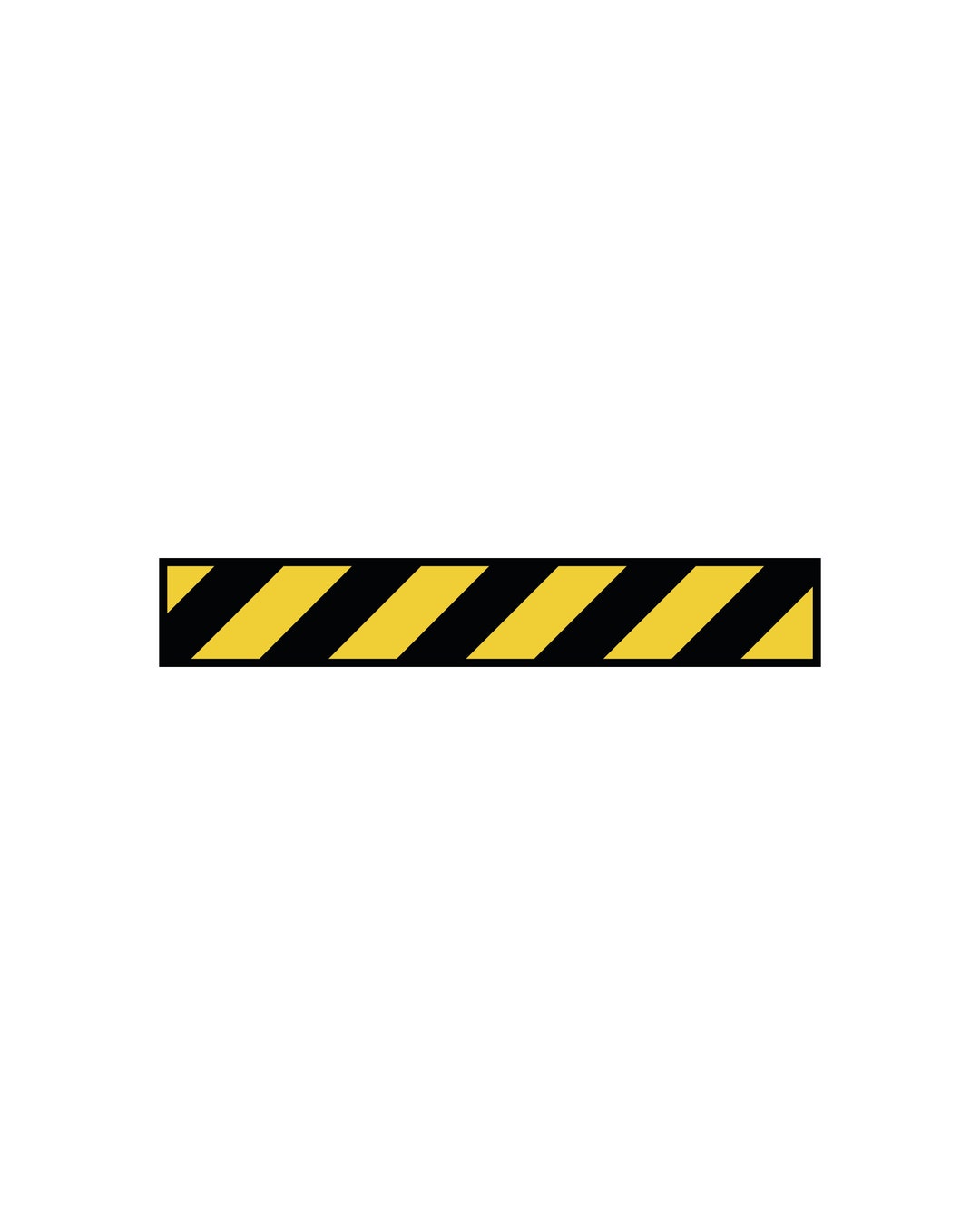 Caution Tape SVG Files Yellow Tape Cut Files Black and Yellow Tape