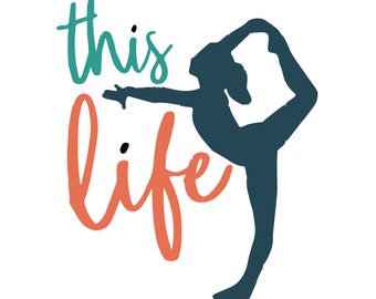 Yoga Instant Downloads SVG, PNG, EPS, dxf, jpg digital download
