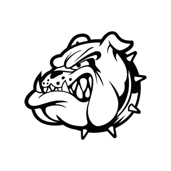 English Bulldog SVG, Bulldog Stencil Svg, Bulldogs Svg, Bulldog Mascot Svg & Png, Dog Face Svg, Bulldog Basketball Bulldogs Football Bundle