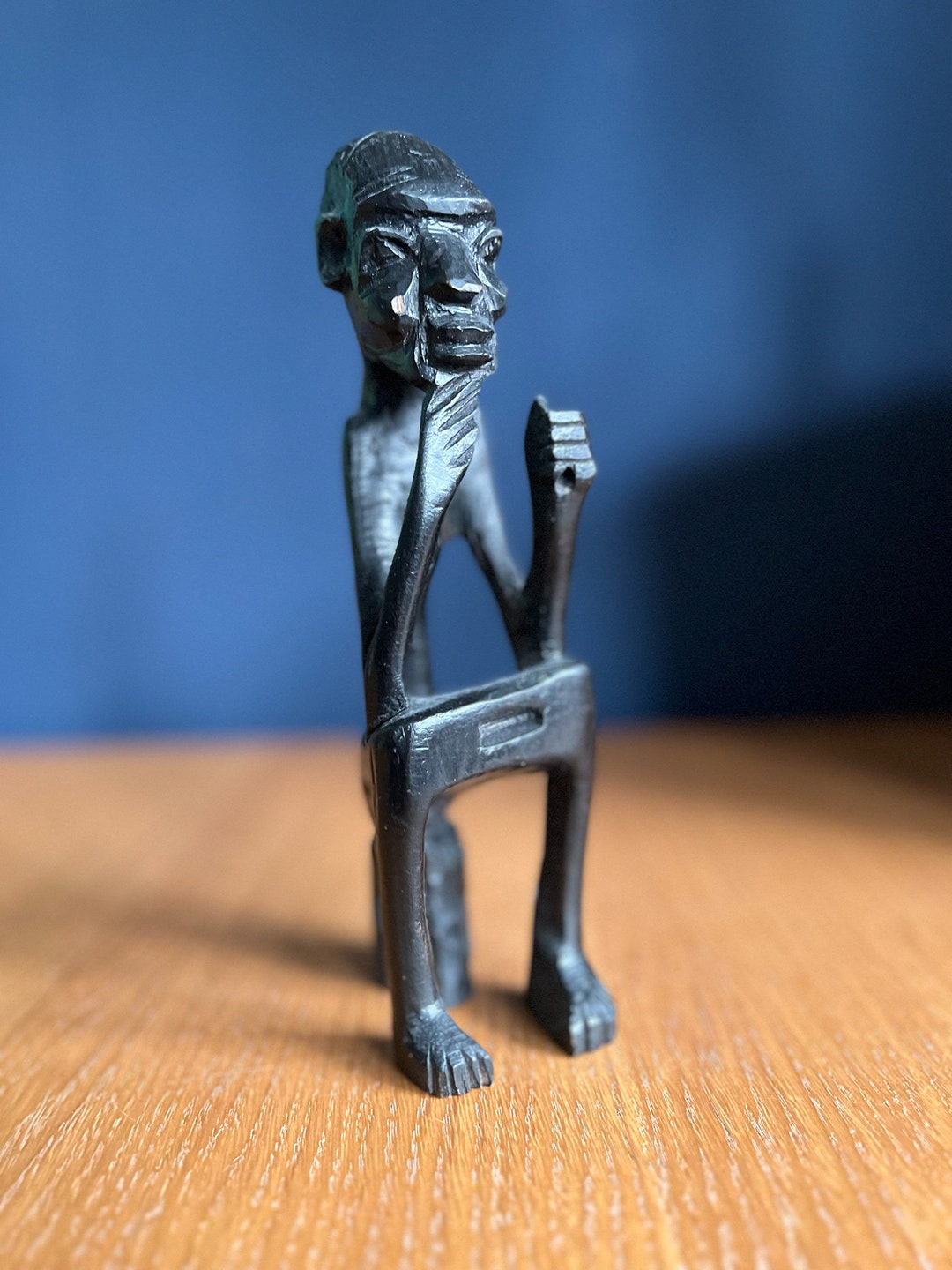 アフリカの手作り木製彫刻 - 希少品、高さ 22 cm - Etsy 日本