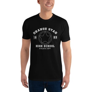 Orange Star High School - Dragon Ball Z - Athletic Department Shirt - Star Logo